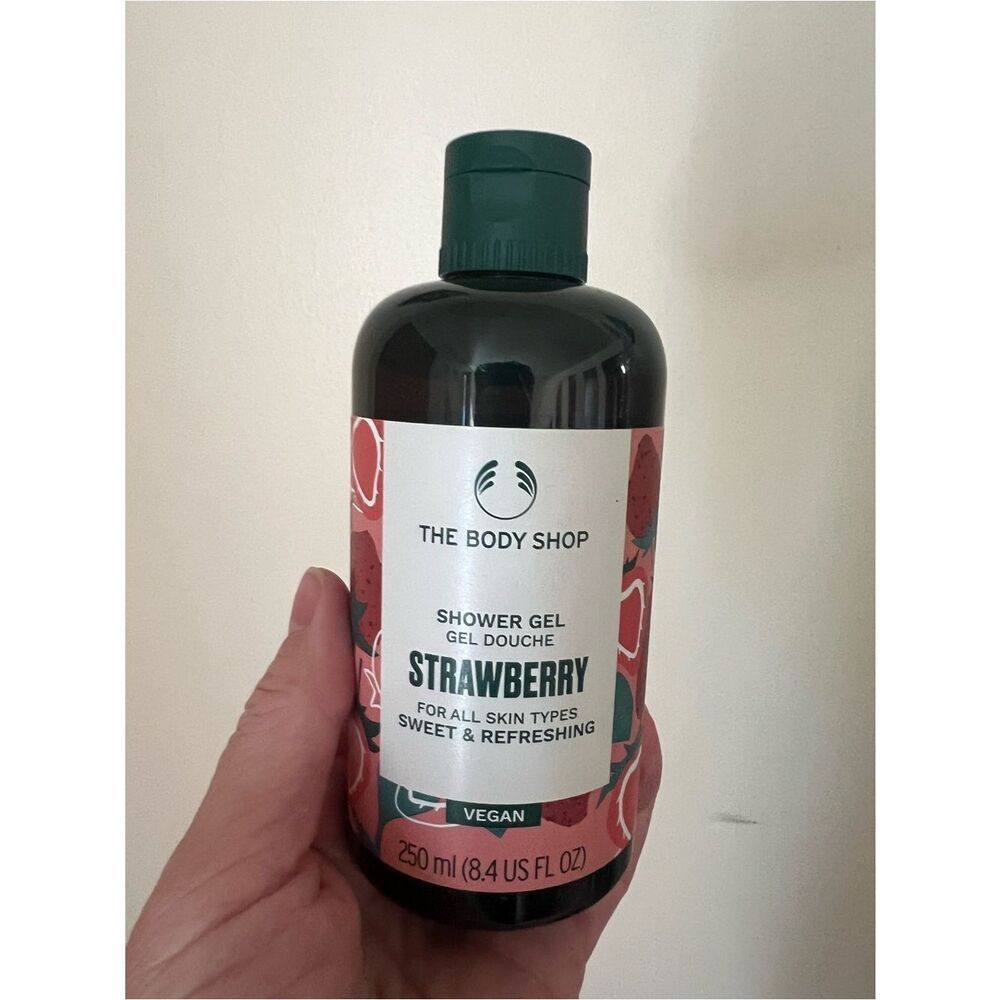 The Body Shop Strawberry Shower Gel - 8.4 oz BRAND NEW